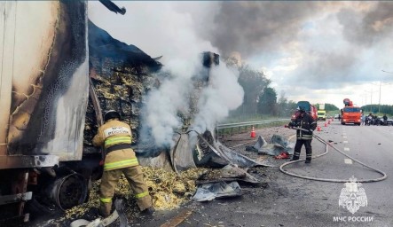 15 августа в Тульской области потушили три пожара