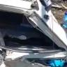 Сахалинцы показали последствия жёсткого ДТП на Холмском перевале