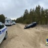 В Бурятии серьёзно пострадал водитель перевернувшейся «Калдины»