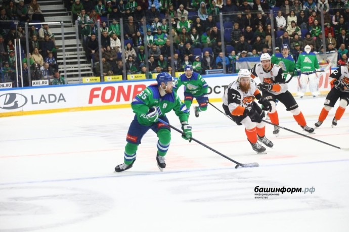 «Салават Юлаев» не сумел одолеть «Амур» в домашнем матче