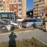 Таксист за рулем уснул и устроил массовое ДТП во Владивостоке