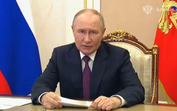 Путин: вдоль границы с Украиной, в том числе в Курской области, создаётся буферная зона безопасности