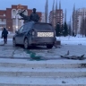 21-летний парень на иномарке врезался в памятник Мустаю Кариму в Уфе