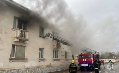 При пожаре в Башкирии пострадал пожилой мужчина