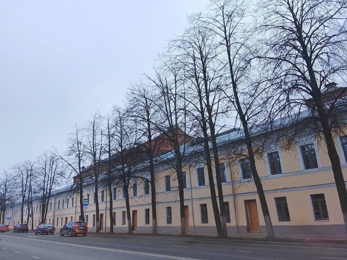 Началась реставрация производственного корпуса табачной фабрики Дунаевых в Ярославле Началась реставрация производственного корпуса табачной фабрики Дунаевых в Ярославле