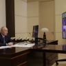 Владимир Путин открыл три новых объекта в Крыму: каток в Севастополе, медицинский центр в Евпатории и очистные в Судаке