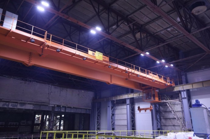 В филиале «КЧХК» введен в эксплуатацию новый кран