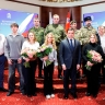 Андрей Воробьев вручил награды пяти бойцам подразделения БАРС в преддверии празднования Дня защитника Отечества