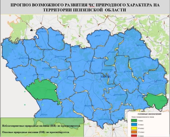 Жителей Пензенской области предупреждают о высокой пожароопасности 29 августа