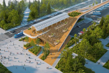 Стартовала разработка проекта планировки территории под круглогодичный прогулочный парк на месте Московского монорельса