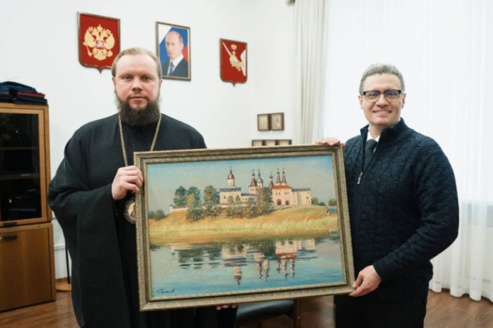 Судьбу вологодских святынь Георгий Филимонов обсудил с архиереем Русской Православной Церкви