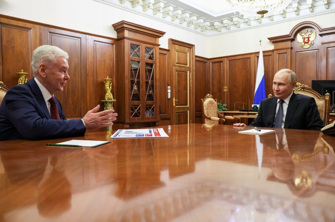 Рабочая встреча с Президентом России Владимиром Путиным