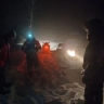 В Башкирии на горе перевернулся снегоход