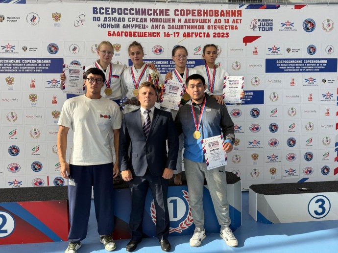 Дзюдоисты Якутии завоевали четыре медали турнира «Юный амурец»