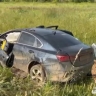 В Башкирии Kia Cerato наехала на горы песка и опрокинулась: водитель погиб