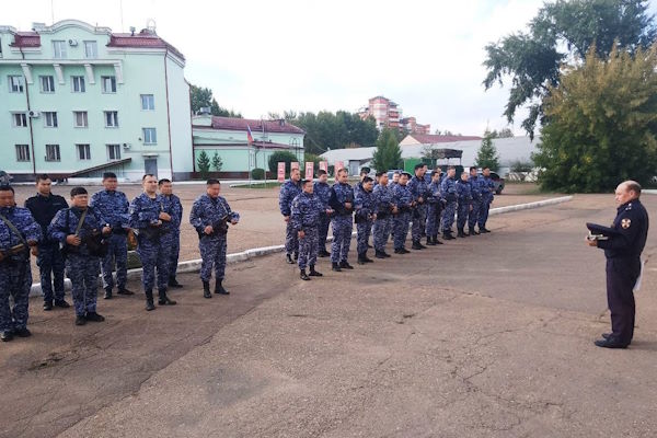 В Улан-Удэ почтили память погибшего сотрудника вневедомственной охраны