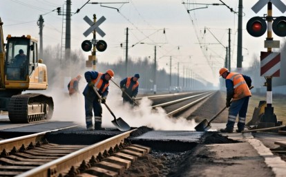 В понедельник на ж/д переезде ул. Фархутдинова в Южно-Сахалинске ограничат движение
