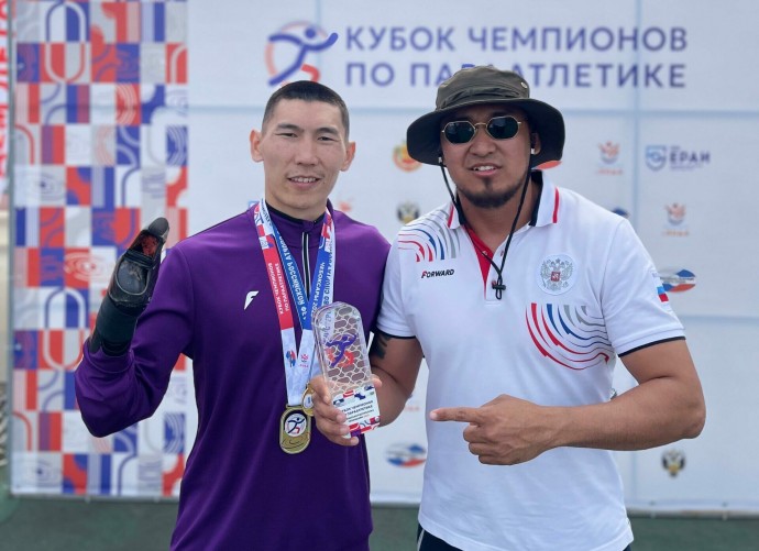 Якутянин Саргылаан Семёнов завоевал золото на Кубке чемпионов по параатлетике
