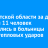 В Иркутской области за две недели 11 человек обратились в больницы после тепловых ударов