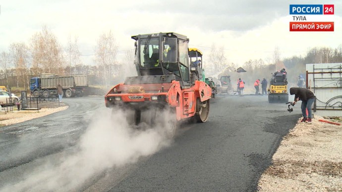 В Тульской области по нацпроекту отремонтировали 126 километров дорог и закупили 134 новых автобуса в 2025 году