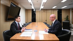 Дмитрий Чернышенко провёл рабочую встречу с губернатором Красноярского края, председателем комиссии Госсовета по направлению «Технологическое лидерство» Михаилом Котюковым