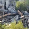 В Липках экскаватор упал с недостроя, но после подъема продолжил работу