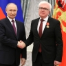 Владимир Путин наградил Алексея Левыкина орденом Александра Невского