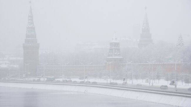 В Москве и области в новогоднюю ночь ожидается небольшой снег