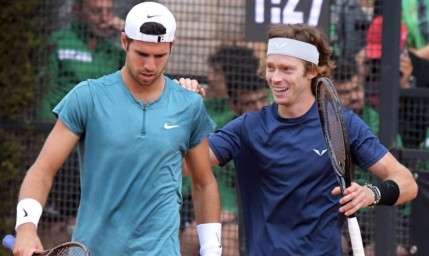 Хачанов и Рублёв поборются за полуфинал