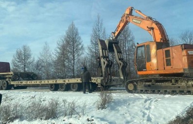 Вблизи посёлка Бурятии ведут капремонт моста