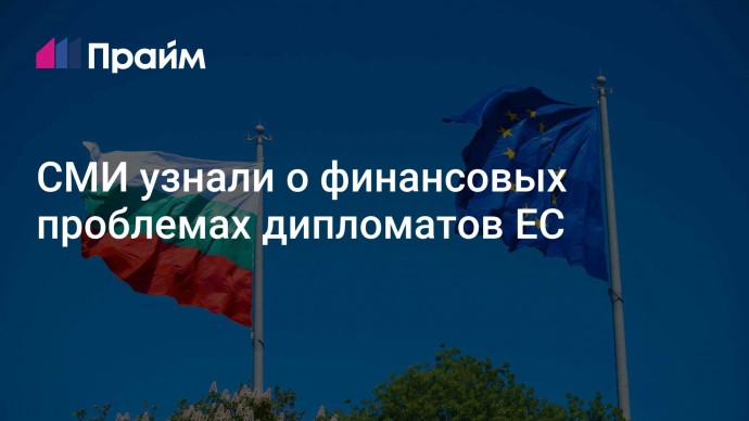 СМИ узнали о финансовых проблемах дипломатов ЕС