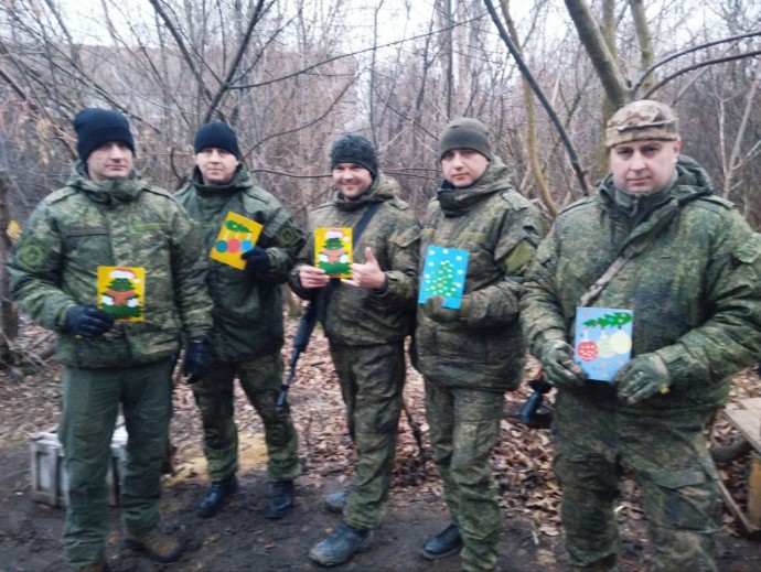 Бойцы выразили благодарность новгородскому «Комитету семей воинов Отечества»