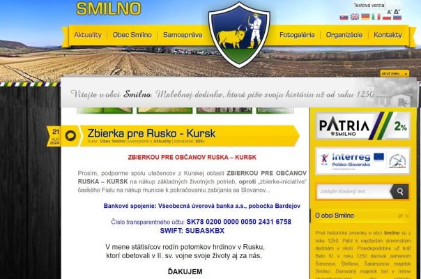 «Отдав жизни за нас!»: словацкое село собирает деньги для жителей Курской области