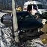 В Курской области 16 февраля в результате ДТП девочка получила черепно-мозговую травму