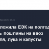 РФ предложила ЕЭК на полгода обнулить пошлины на ввоз картофеля, лука и капусты