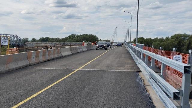 В Уфе частично запустили движение по Шакшинскому мосту