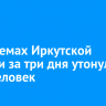 В водоемах Иркутской области за три дня утонули пять человек