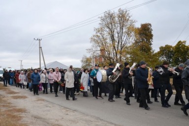 В Краснояружском районе в последний путь проводили погибшего на СВО бойца