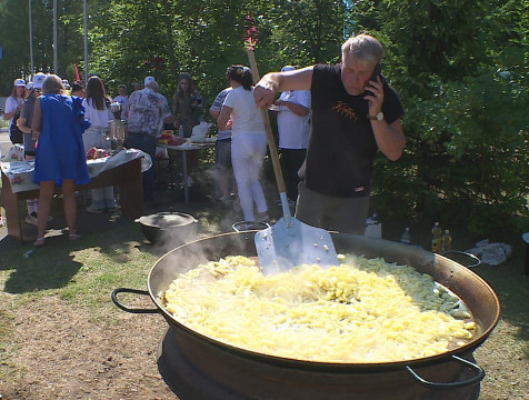 Праздник картофеля прошел в Бабынине