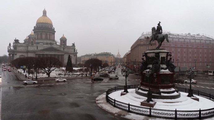 Циклон «Джулиан» принесет в Петербург похолодание и гололедицу