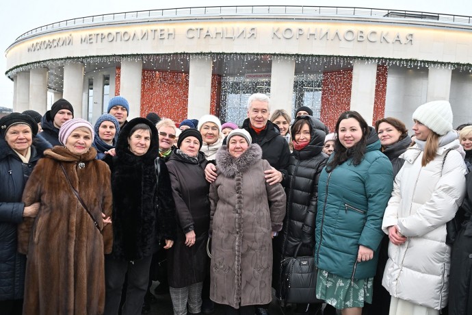 Открытие Троицкой линии Московского метрополитена