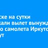 В Братске на сутки задержали вылет вынужденно севшего самолета Иркутск — Усть-Кут