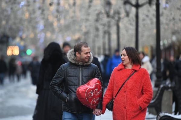 В сервисах карт назвали самые популярные места в Москве для свиданий 14 февраля