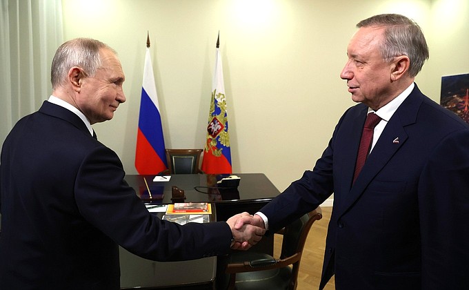 Встреча с губернатором Санкт-Петербурга Александром Бегловым