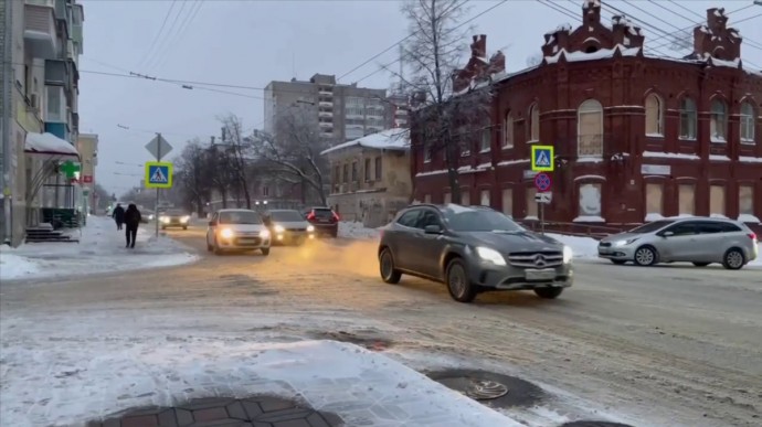 20 декабря загруженность дорог — 3 балла