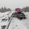 В тройном ДТП на федеральной трассе в Приамурье погибли сотрудники МЧС