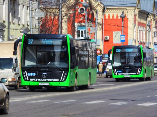 Схема движения автобусного маршрута № 14 в Иркутске изменится с 1 января