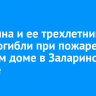 Женщина и ее трехлетний внук погибли при пожаре в частном доме в Заларинском районе