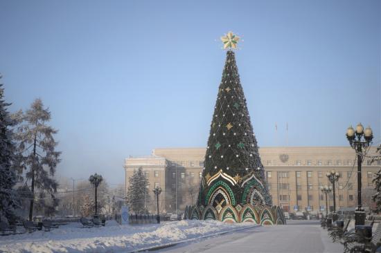 Продажу алкоголя ограничат в день открытия городской елки в Иркутске