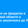 Рост цен на продукты в Иркутской области в декабре увеличился до 9,9%